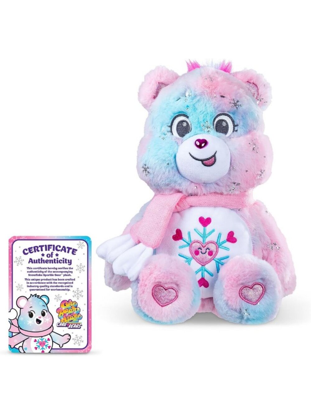 Collector Edition 14" Snowflake Sparkle Bear - Soft Plush Stuffed Animal for